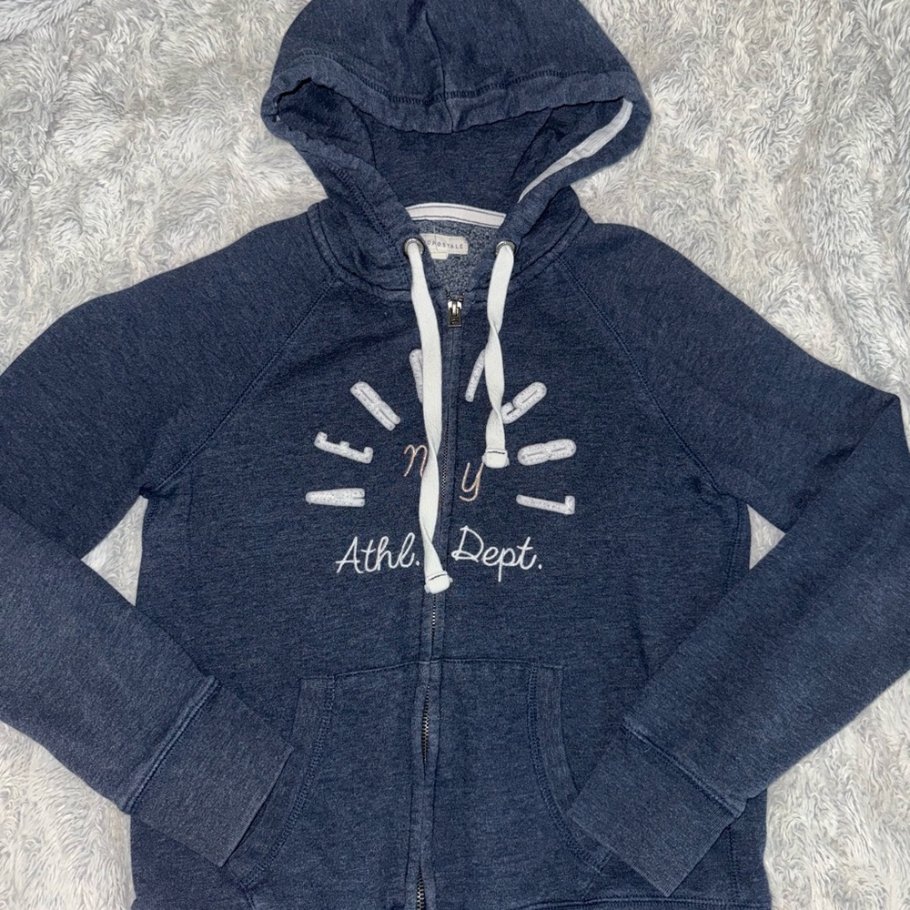 Aeropostale Blue Athletic Hoodie